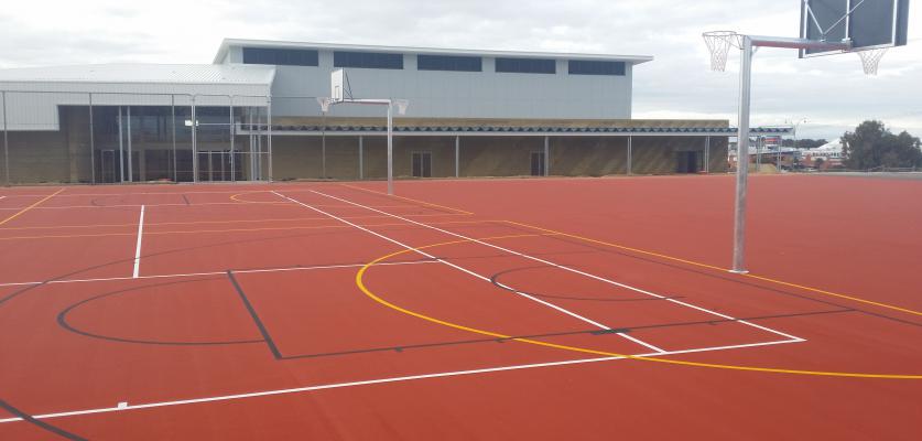 Akrilik Basketbol Sahası