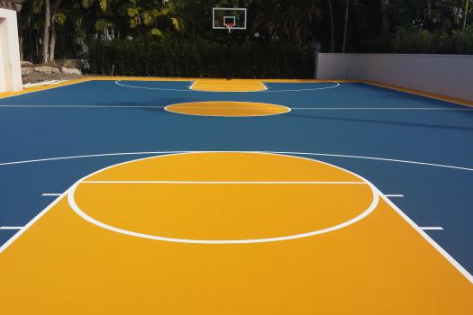 Akrilik Basketbol Sahası