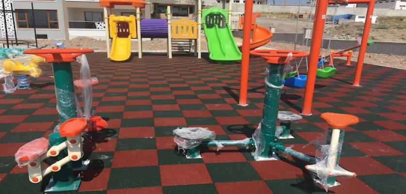 Modüler Kauçuk Zemin Kaplama